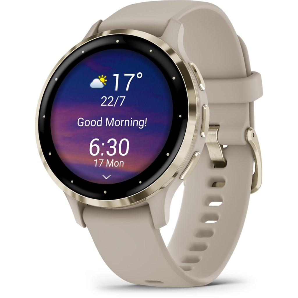 GARMIN Venu 3S - 41 mm Beige/Grey Smartwatch Beige