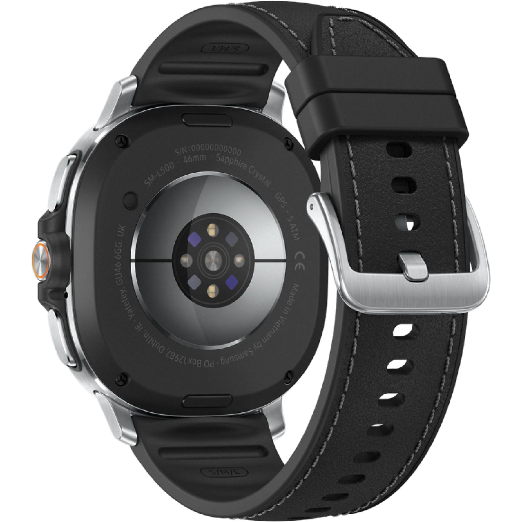 SAMSUNG Galaxy Watch8 Classic 46mm - Dark Gray - LTE Smartwatch Black