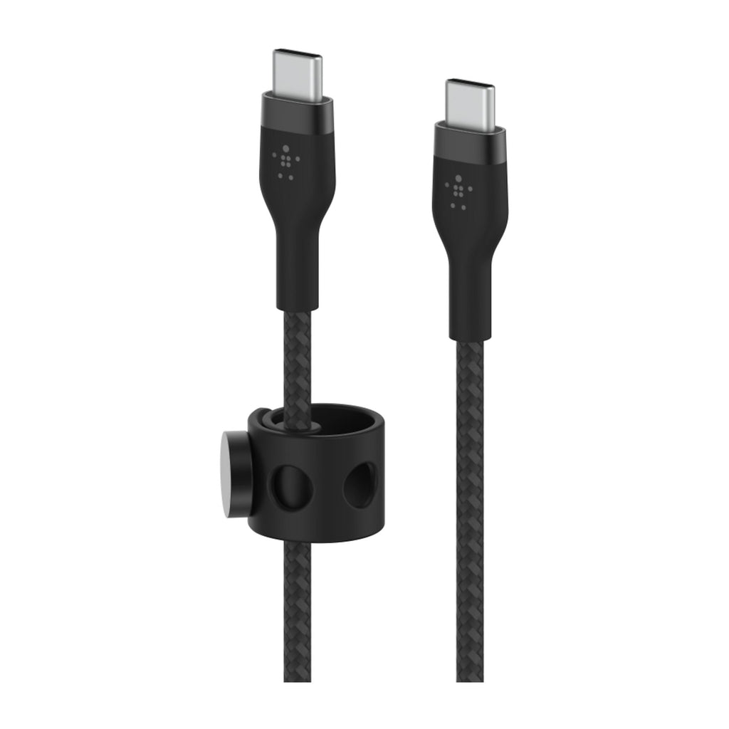 BELKIN BoostCharge USB-C-to-USB-C 2.0 Braided Silicone 1 m Black