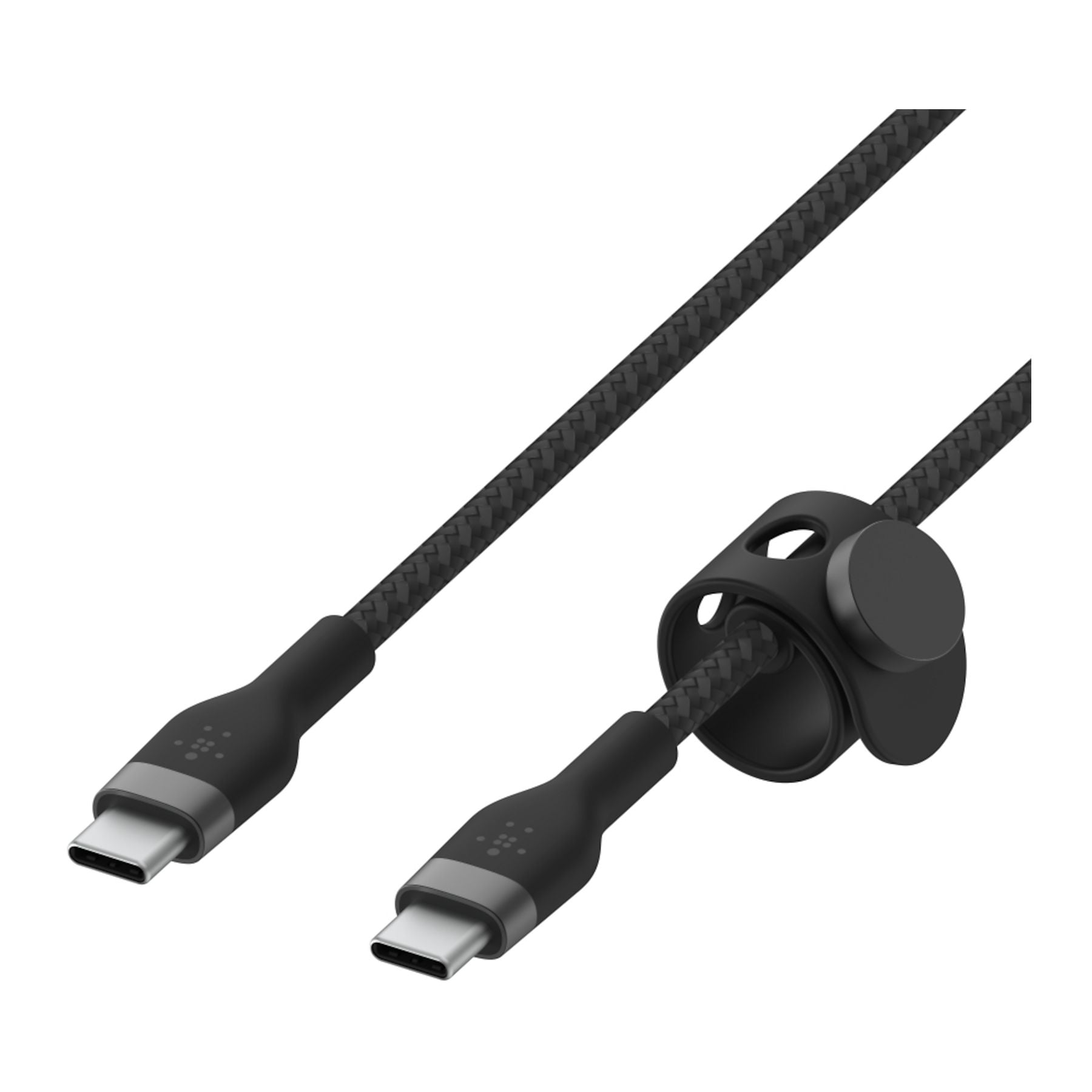 BELKIN BoostCharge USB-C-to-USB-C 2.0 Braided Silicone 1 m Black