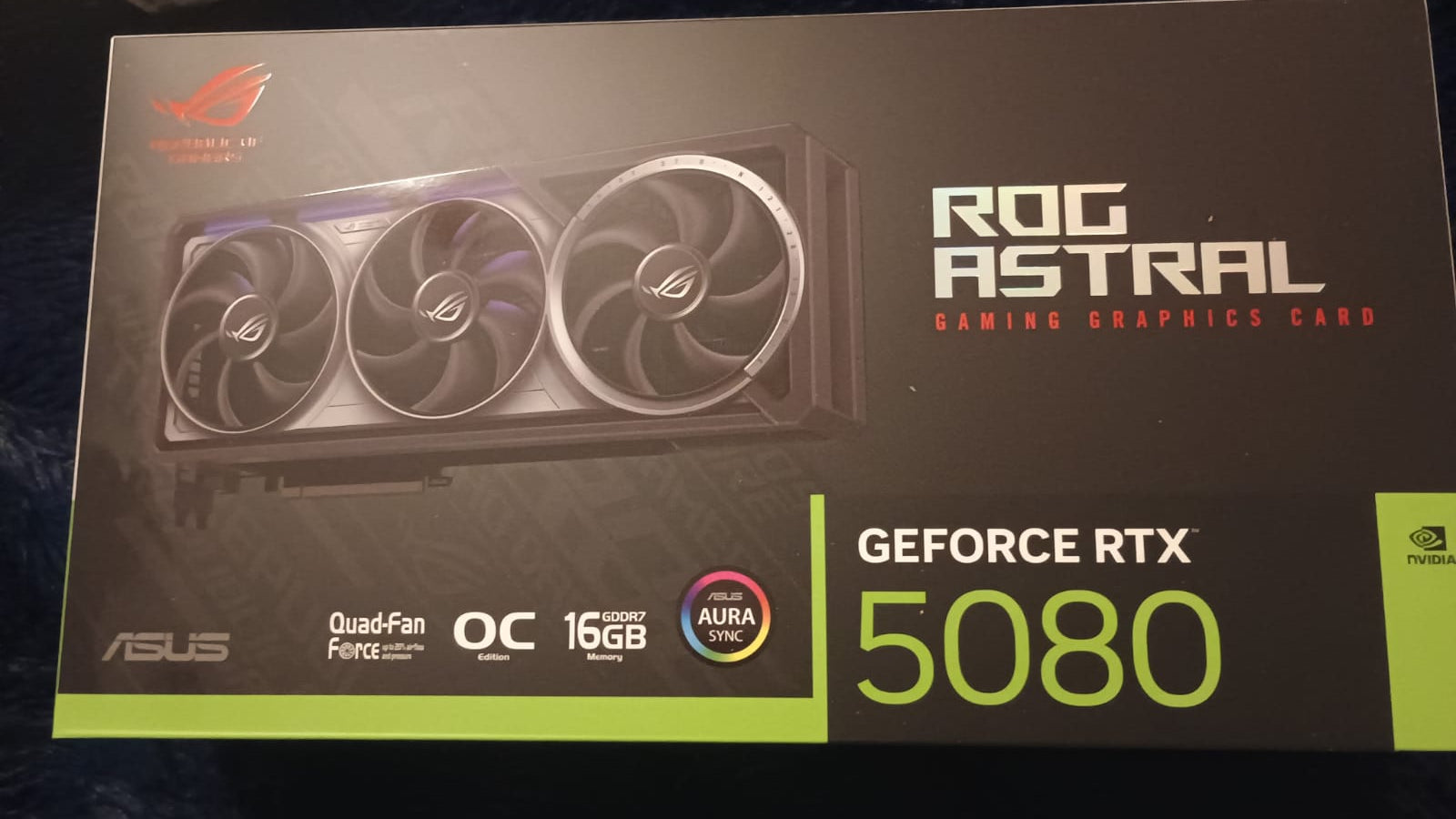 USED GEFORCE RTX 5080